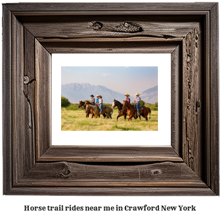 horse trail rides near me in Crawford, New York